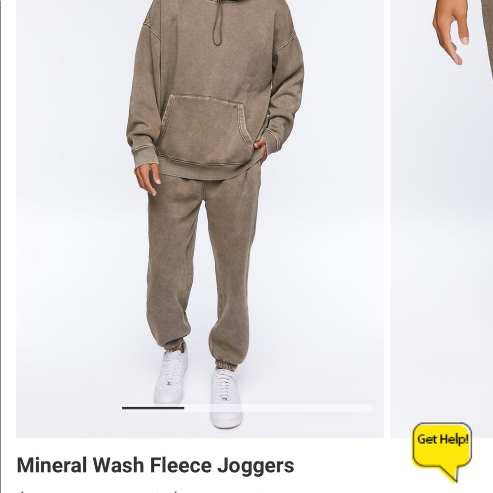 Forever 21 Fleece Joggers
